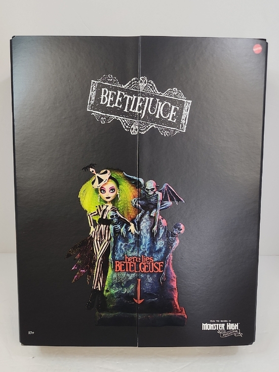 Mattel Other - Monster High Skullector Beetlejuice & Lydia 2 Doll Set Mattel 2020 NRFB